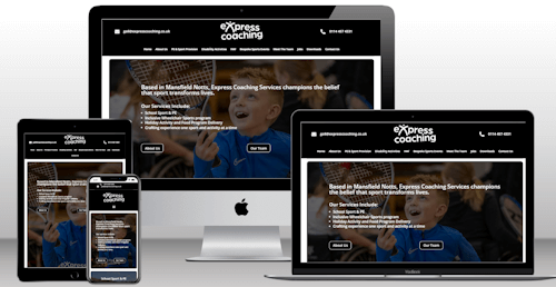 Web Design Services For Express Coaching Services