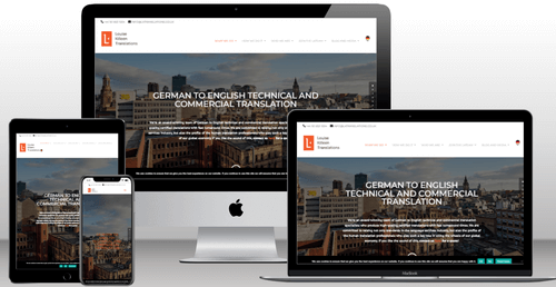 Web Design Services for LK Translations